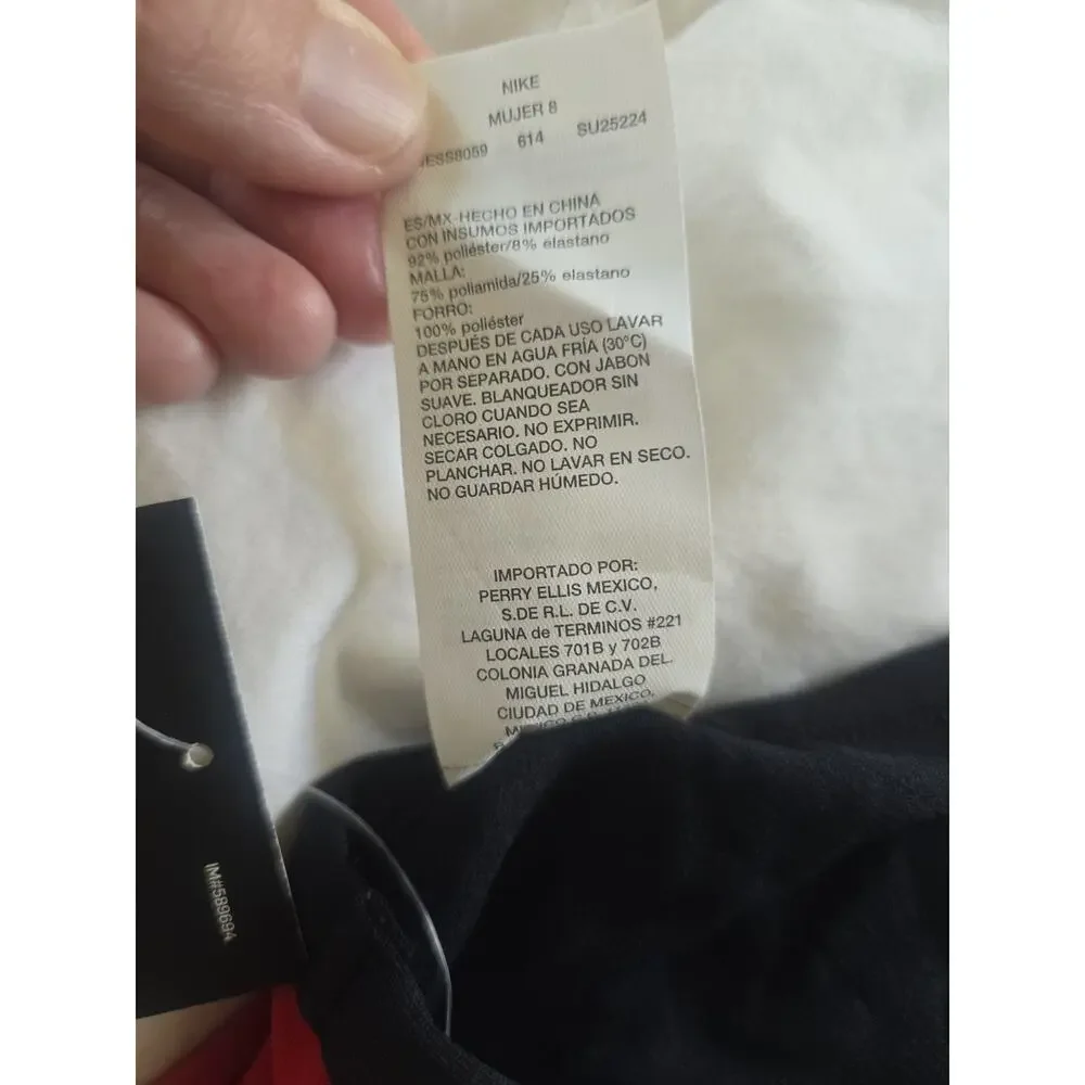 Nike Guard One Piece Swimsuit Women's Racerback Performance NESS8059 new$78 sz 8